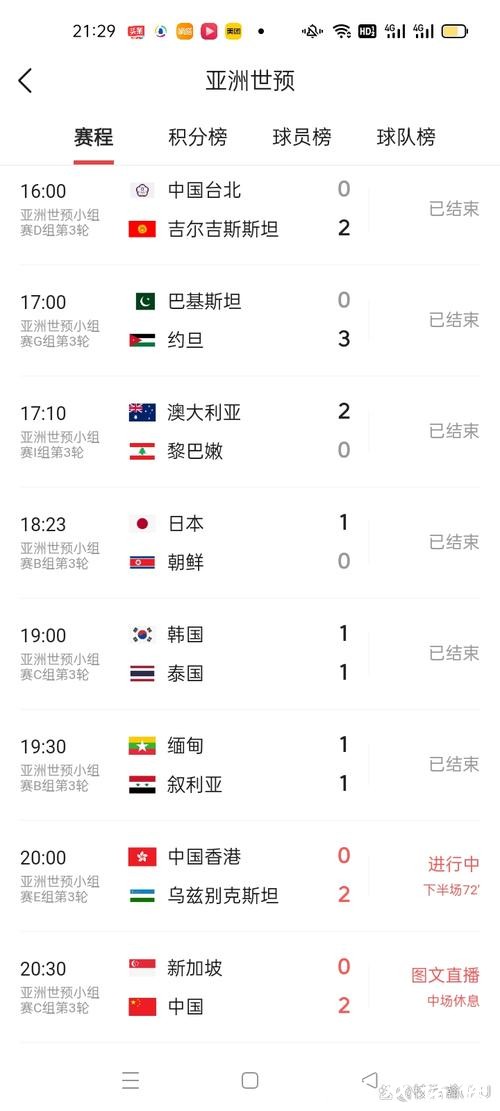 实时更新世界杯比赛比分查询网站